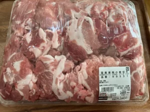 コストコ　国産豚肉細切れ肉